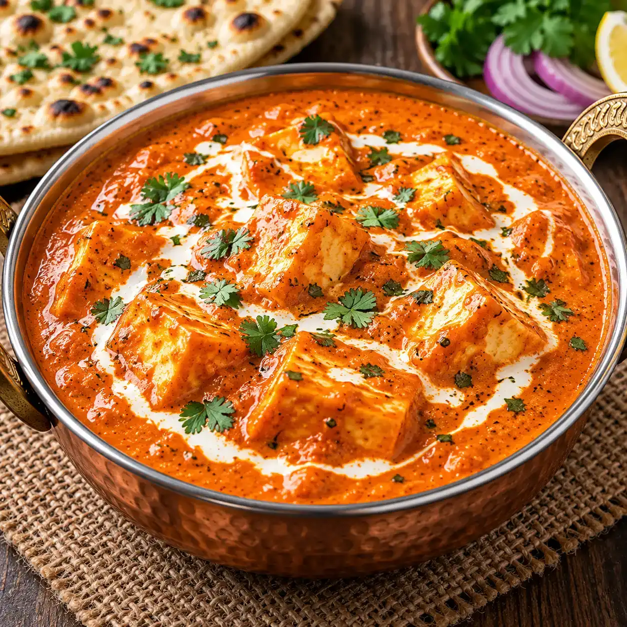 Paneer Makhani — Experience the velvety embrace of Paneer Makhani, where tender cubes of at Apna Bazar Kitchen